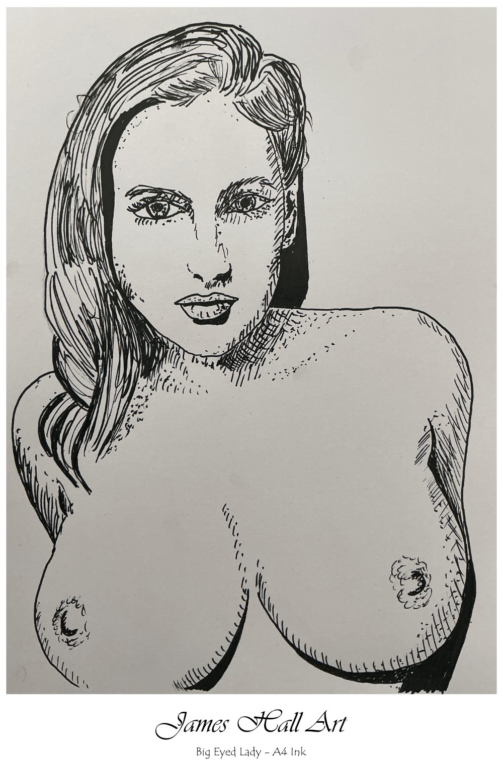 Big Eyed Lady – A4&nbsp;Inked