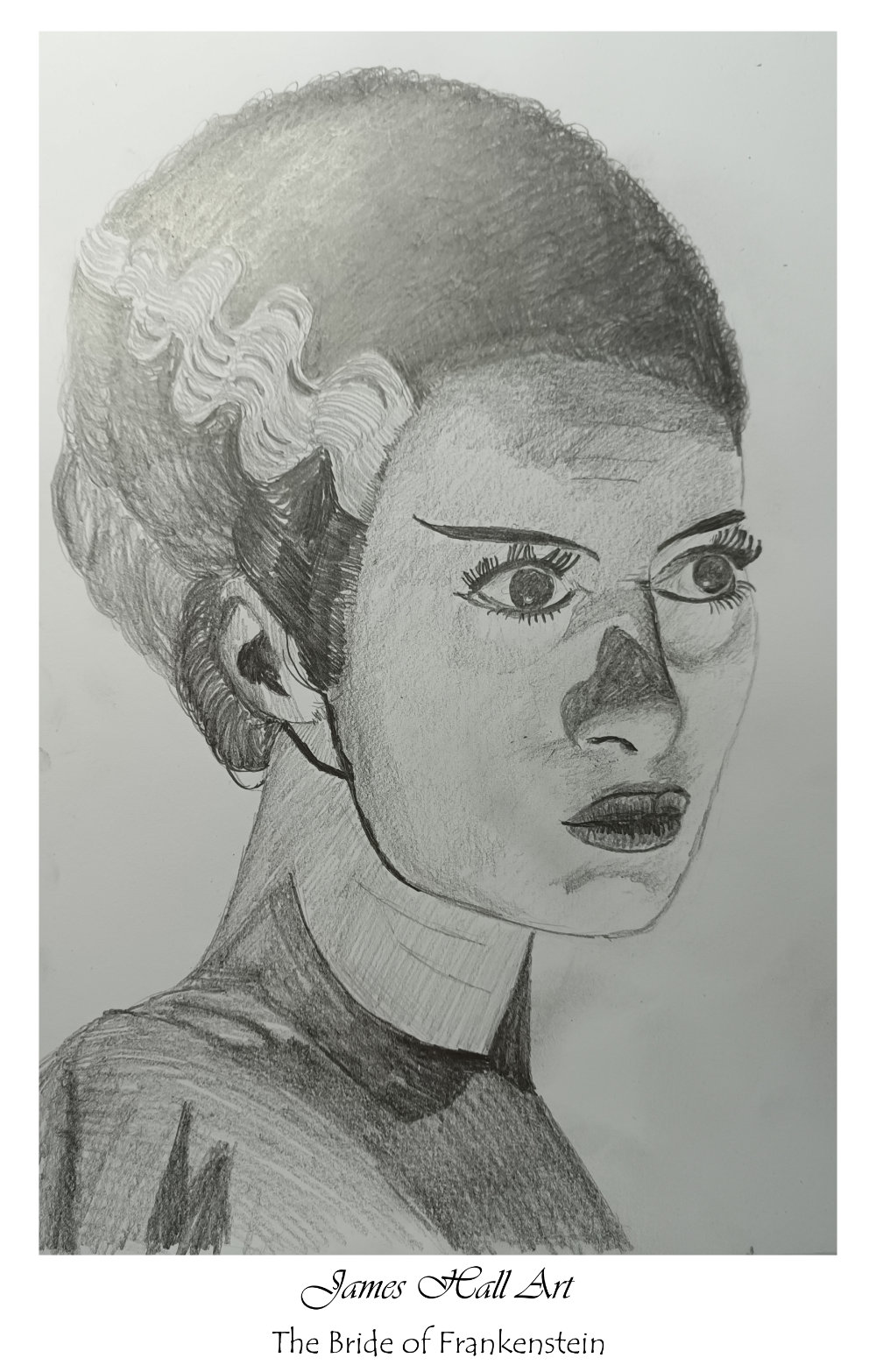 Bride of Frankenstein in&nbsp;Graphite
