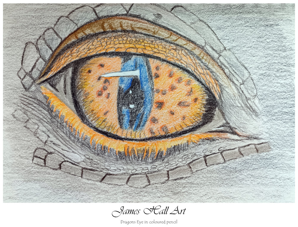 Dragons Eye – Coloured&nbsp;Pencils
