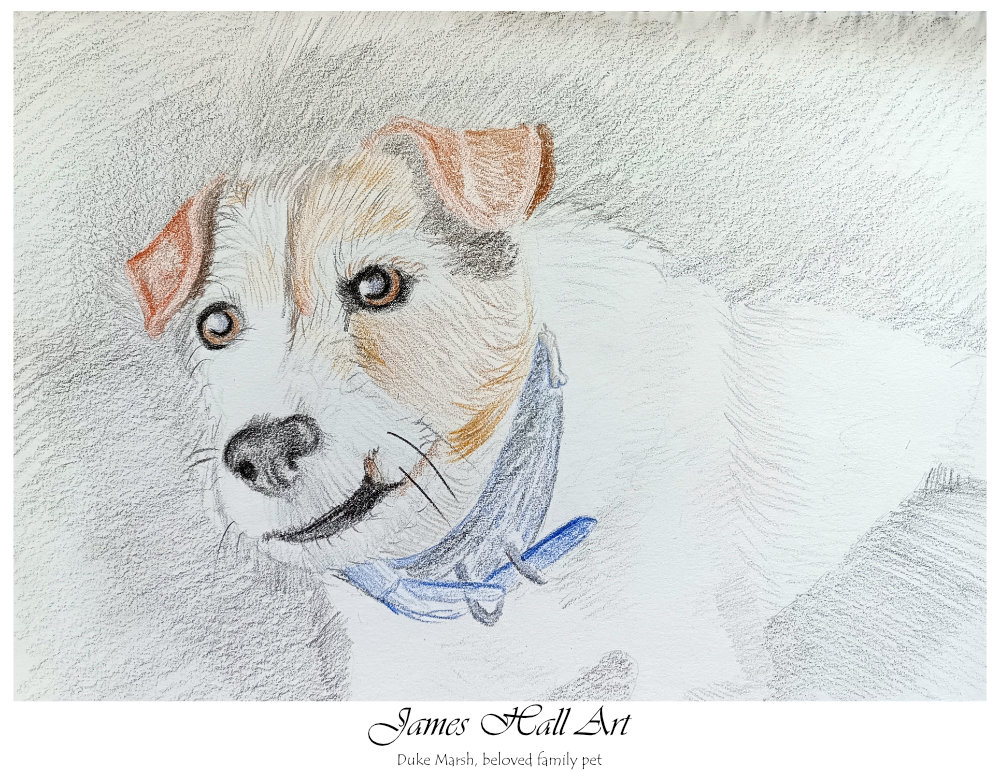 Duke Marsh in&nbsp;Pencil