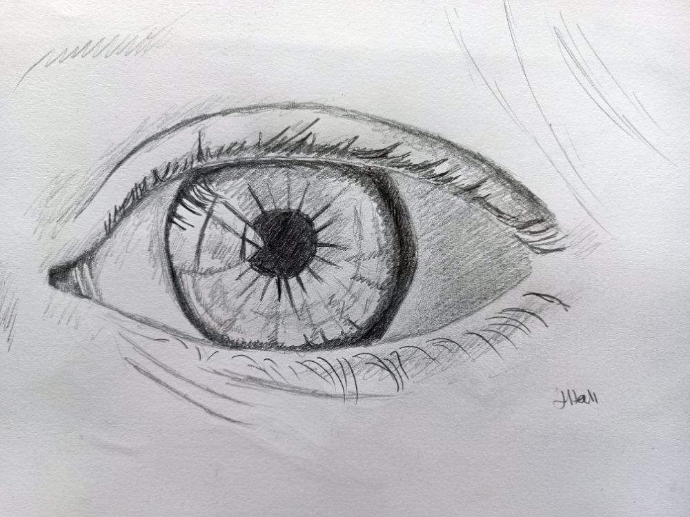 Practice sketch of&nbsp;Eye