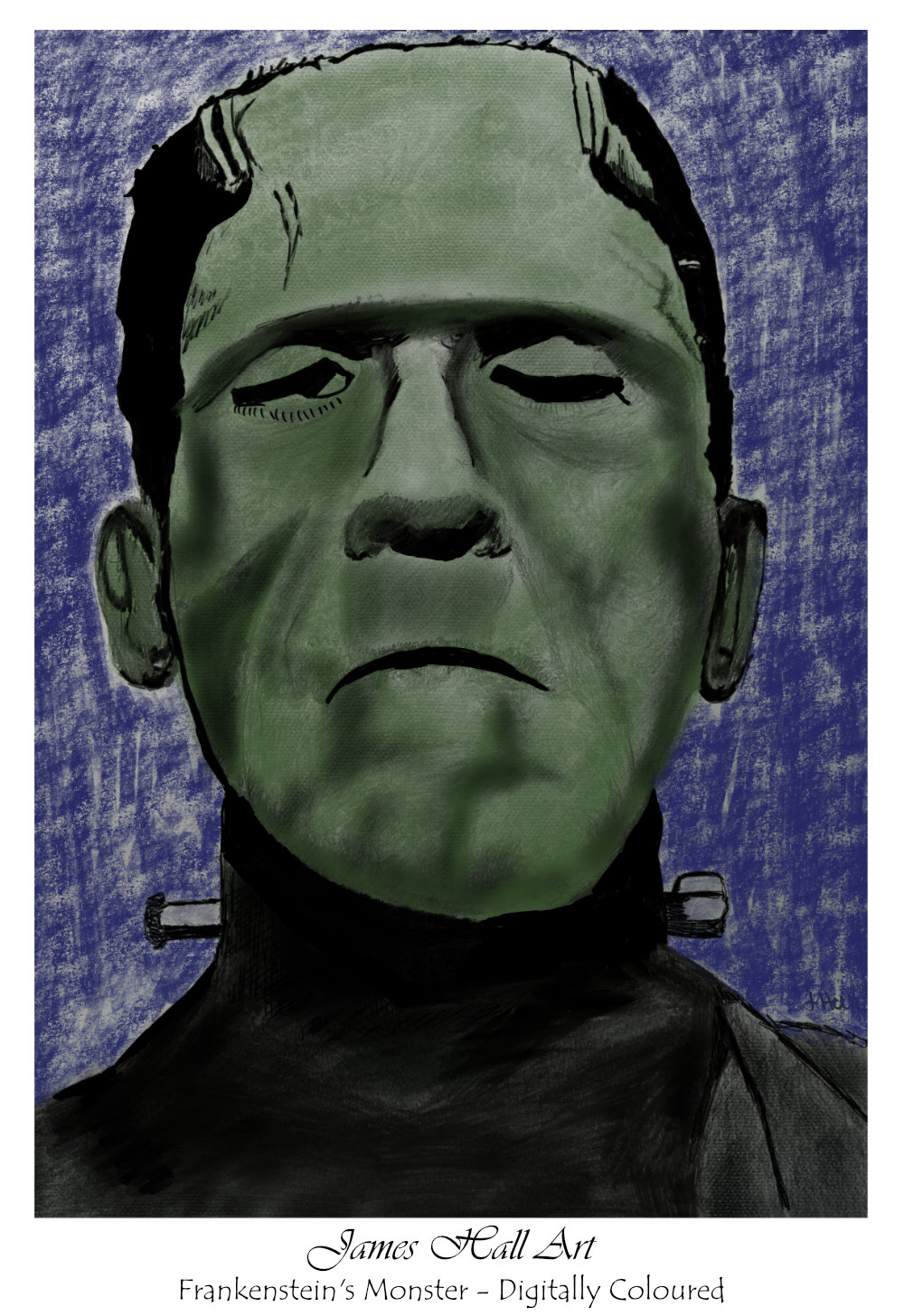Frankenstein’s Monster, Digitally&nbsp;Coloured