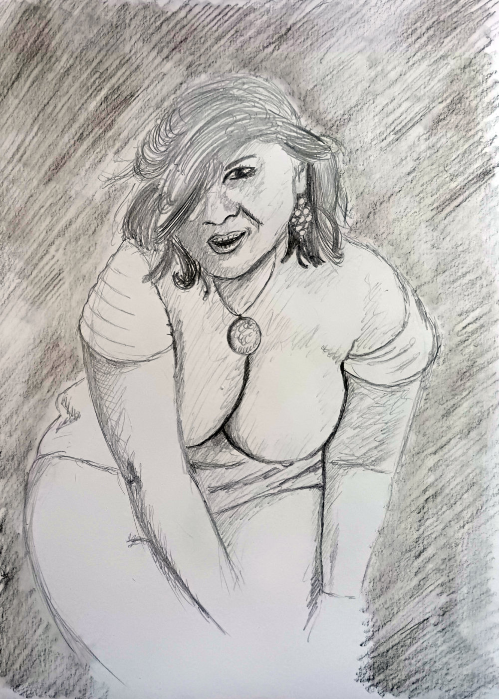 London Andrews, hanging out in&nbsp;Pencil