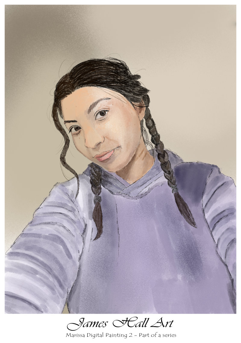 Marissa Digital Painting&nbsp;2