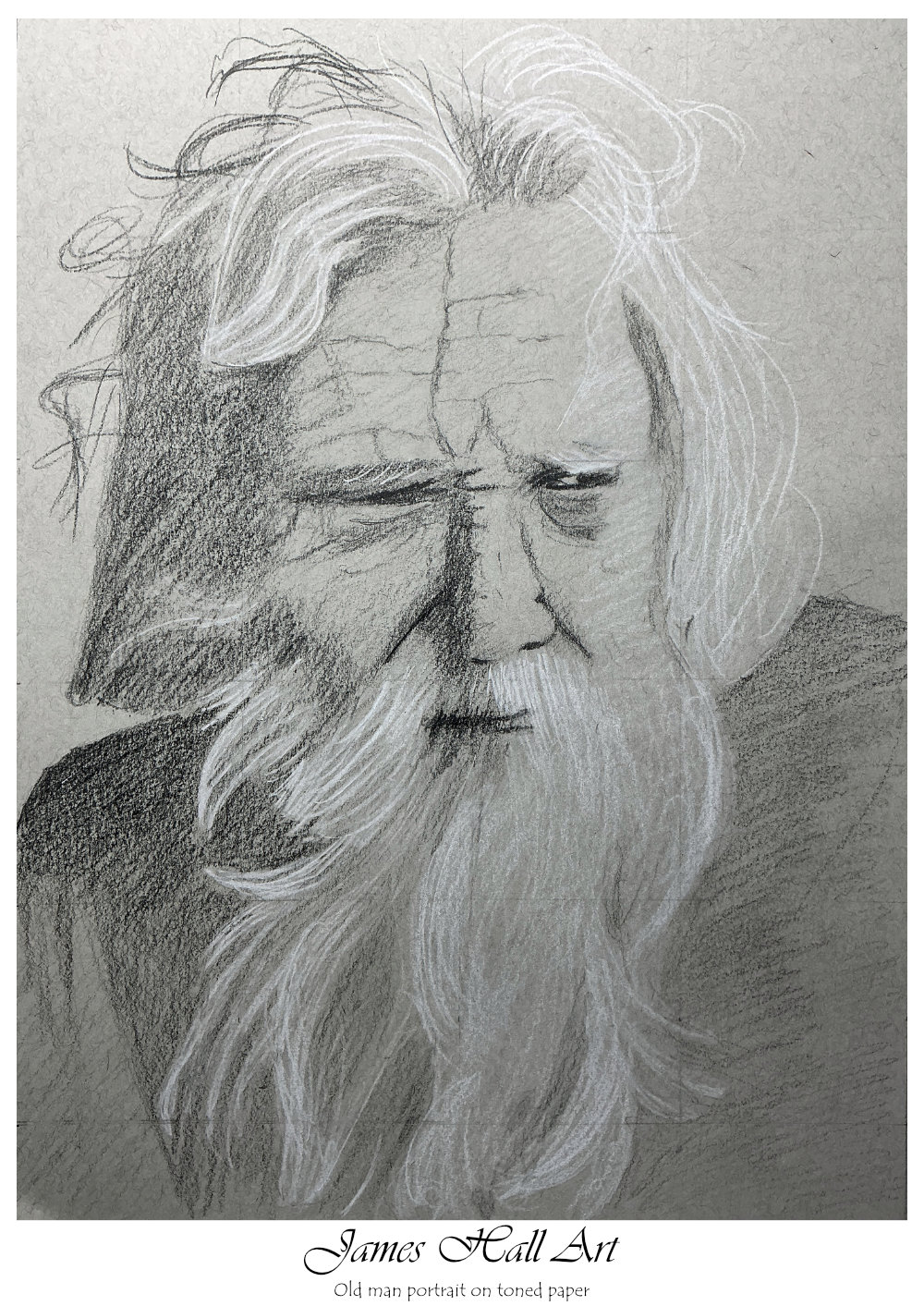 Old Man Toned&nbsp;Paper