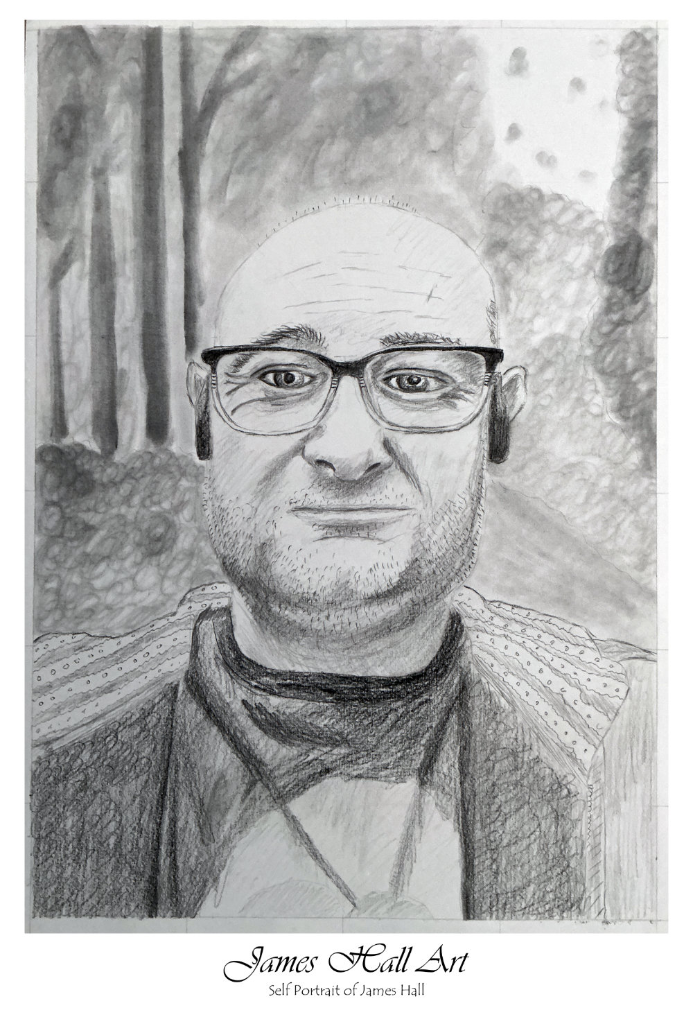 Self Portrait, A3&nbsp;Graphite