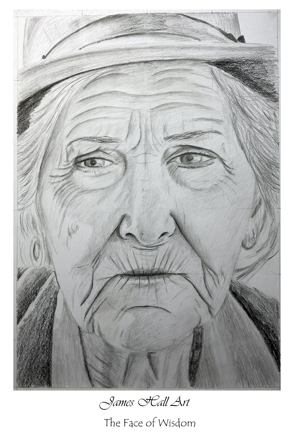 The Face of Wisdom, A3&nbsp;Graphite