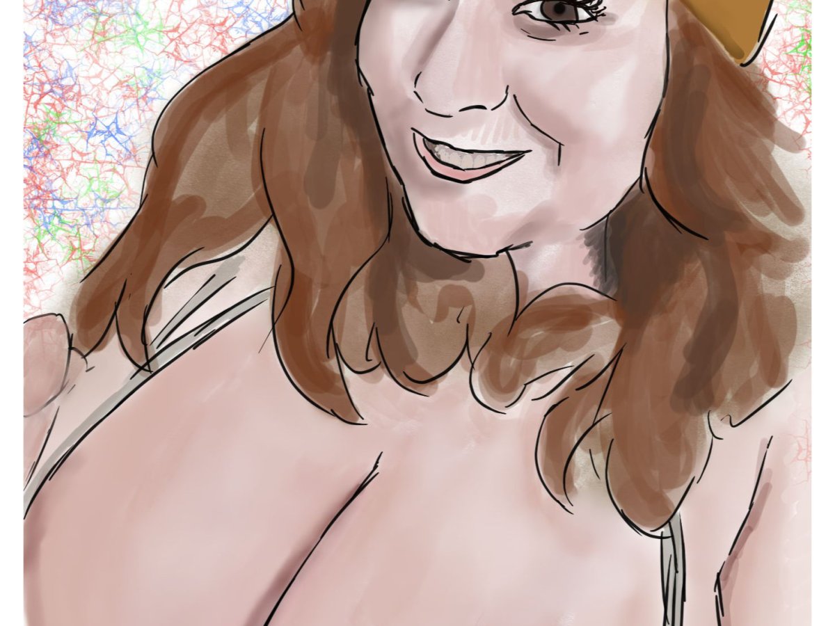 London Andrews in a&nbsp;Beanie