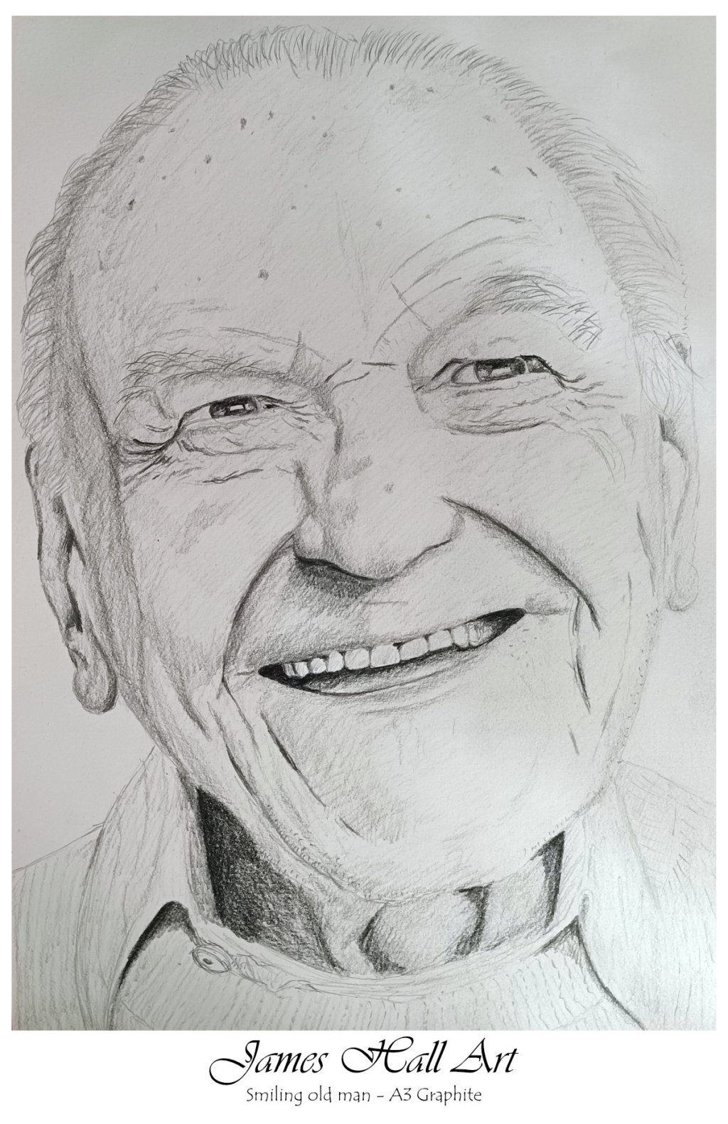 Smiling old man